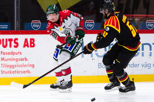 Frölundas Carl Klingberg och Brynäs Jack Kopacka