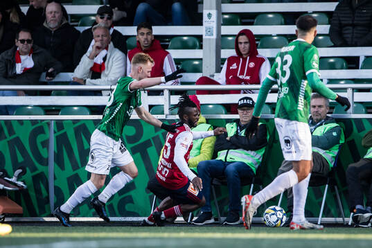 Brages Christopher Redenstrand och Sandvikens IFs John
