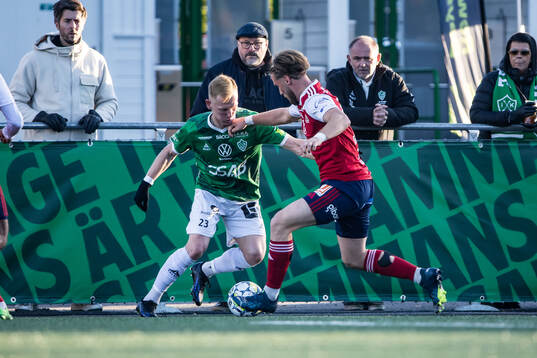 Brages Christopher Redenstrand och Sandvikens IFs Kasper