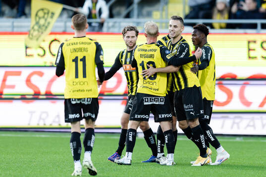 Häckens Ali Youssef jublar efter 2-0