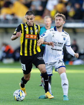 Häckens Ali Youssef och Sirius Andreas Pyndt Andersen