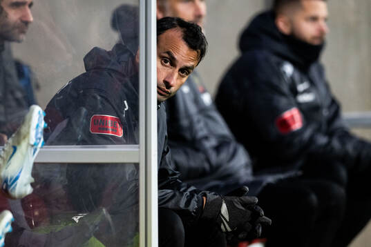 Brommapojkarnas tränare Andreas Engelmark