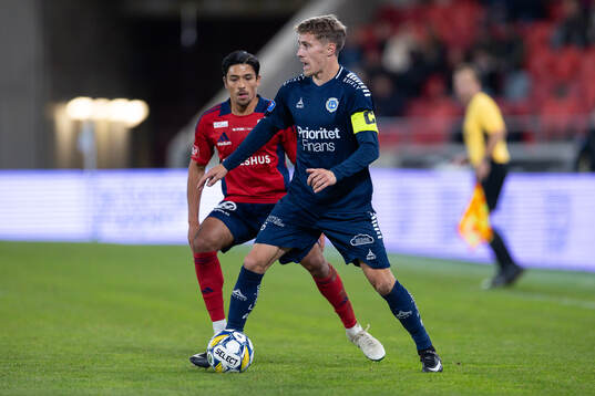 Östers Lukas Bergquist och Utsiktens Erik Westermark