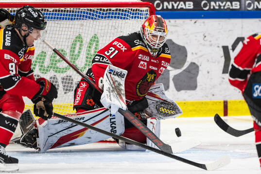 Luleås målvakt Matteus Ward