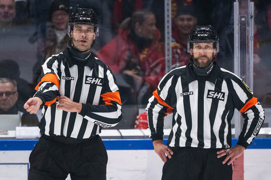 Domare Richard Magnusson och Marcus Linde