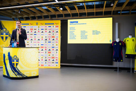 Head coach Daniel Bäckström of the