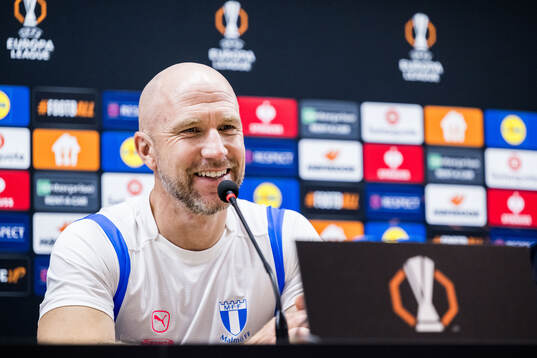 Head coach Henrik Rydström of Malmö FF