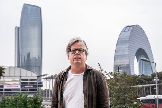 Bylinebild Peter Nielsen reporter Sydsvenskan ahead of the UEFA Europa League match between Qarabag and Malmö FF on October 2, 2024 in Baku. 