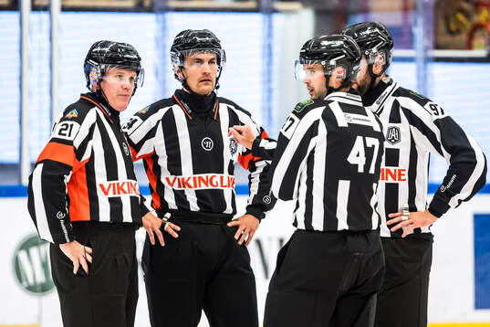 Domare Anders Sandahl och Domare Niclas Lundsgaard