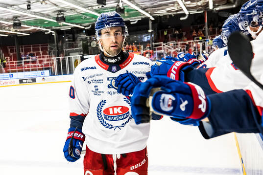 IK Oskarshamns Liam Hawel