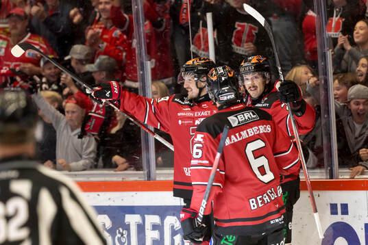 Örebros Patrik Karlkvist, Hannes Björninen och Filip