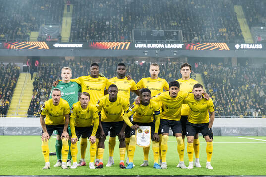 The starting eleven of Elfsborg