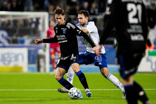Sirius Marcus Lindberg och IFK Norrköpings Anton Eriksson