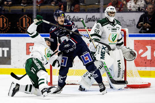 Färjestads Jonathan Andersson, Linköpings Henrik