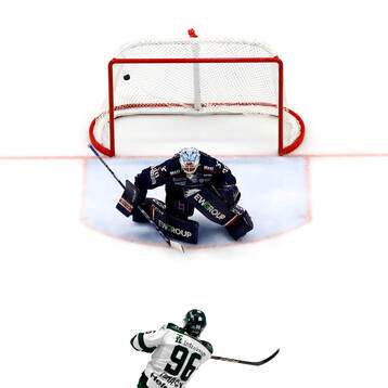 Mål 1-5 på straff av Färjestads David Tomasek förbi