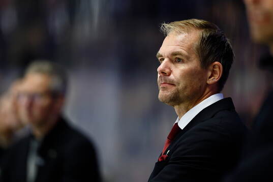 Färjestads tränare Thomas Mitell