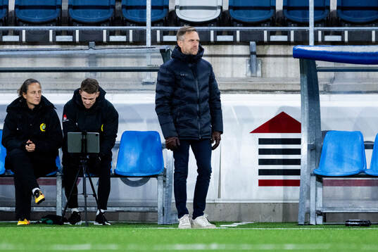 Hammarbys tränare Martin Sjögren