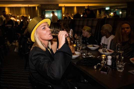 FC Rosengårds Caroline Seger på guldfesten