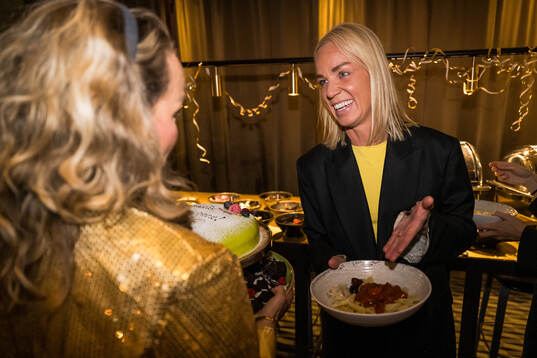 FC Rosengårds Caroline Seger på guldfesten