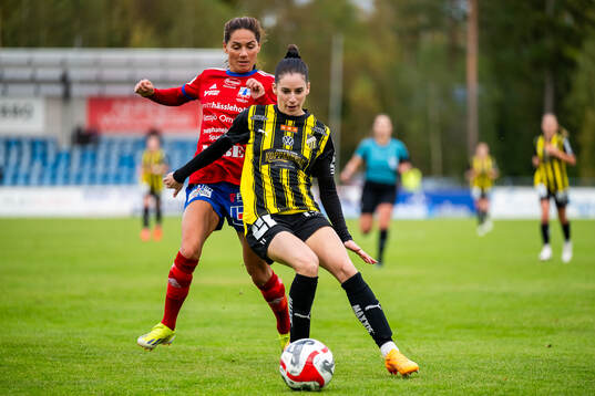 Vittsjös Elisabet Klinga och Häckens Clarissa Larisey