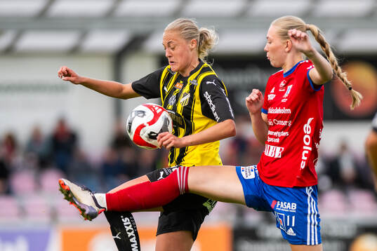 Vittsjös Cajsa Rubensson och Häckens Elma Junttila Nelhage