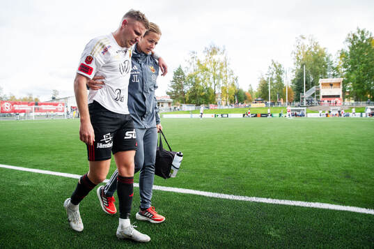 Östersunds Mykola Musolitin har ont