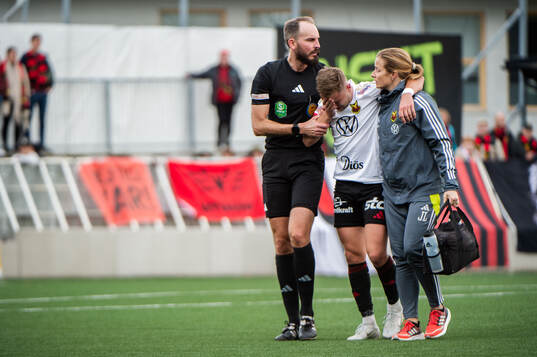 Östersunds Mykola Musolitin har ont