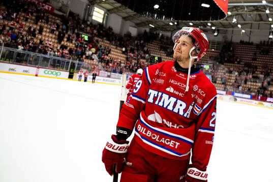 Timrås Filip Hållander är nöjd