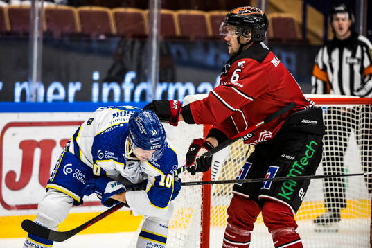 Leksands Anton Johansson och Örebros Filip Berglund