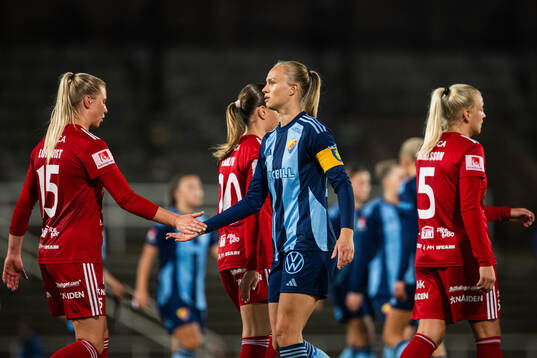 Djurgårdens Matilda Plan och Piteås Ellen Löfqvist
