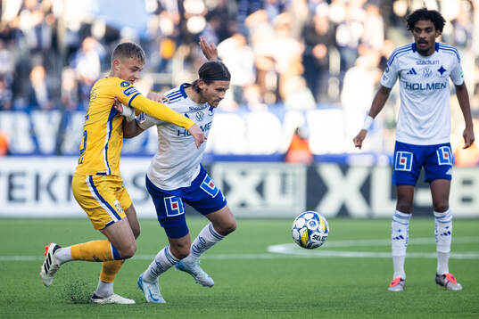 IFK Göteborgs David Kjær Kruse och IFK Norrköpings Arnor