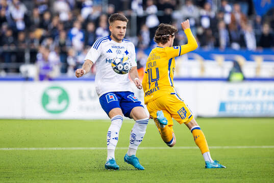 IFK Norrköpings Amadeus Sögaard och IFK Göteborgs Gustaf