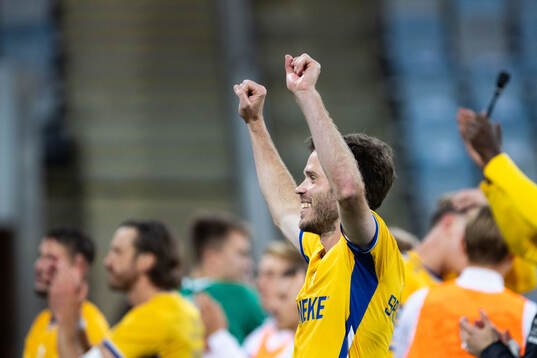 IFK Göteborgs Emil Salomonsson jublar