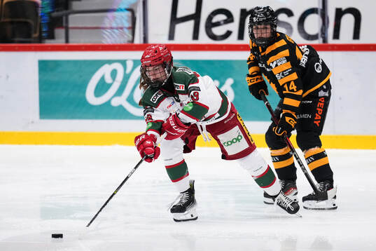 Modos Lauren Bellefontaine och Skellefteås Line Grahn