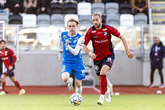 Östers Kevin Höög Jansson och IK Oddevolds Julius