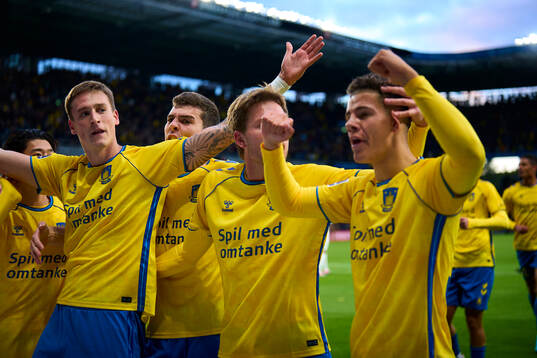 BRONDBY, DENMARK - OCTOBER 06: Mileta Rajovic of Brondby IF