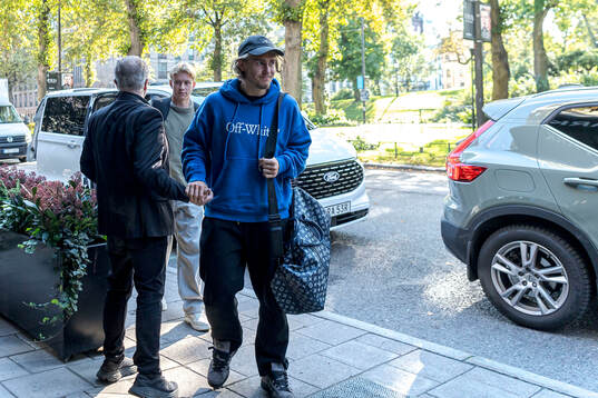 Sebastian Nanasi of the Swedish men's football national