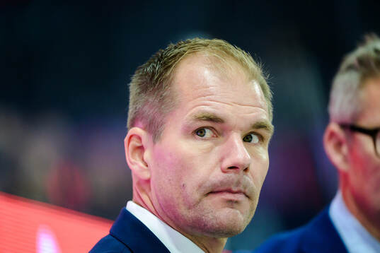 head coach Tomas Mitell of Färjestad