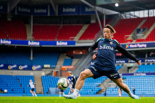 Patrick Berg of the Norwegian national football team