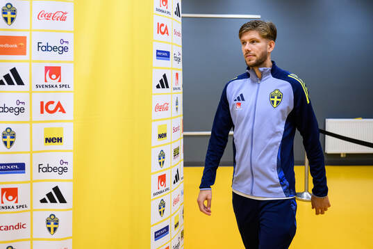 Anton Salétros of the Swedish men's football national team