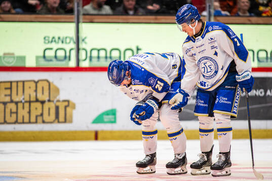 Leksands Joonas Lyytinen har ont