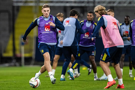 Viktor Gyökeres of the Swedish men's football national