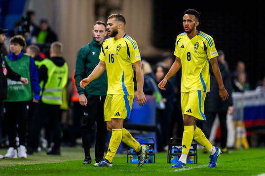 Jesper Karlström and Alex Douglas of Sweden