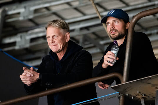 Djurgårdens sportchef  Niklas Wikegård och assisterande