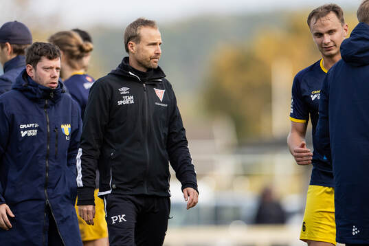 Tvååkers tränare Pierre Krantz
