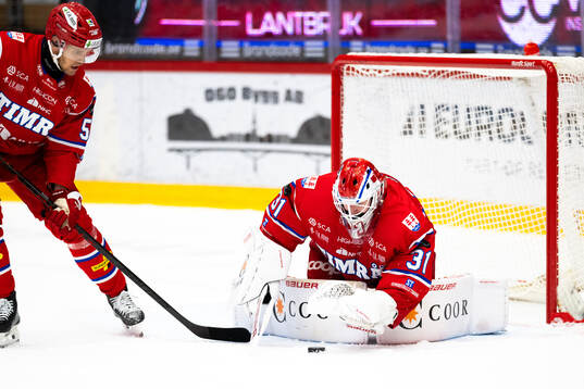 Timrås målvakt Tim Juel