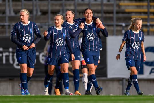 Malmö FFs Alexia Mitkovska jublar