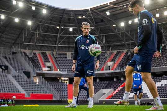 Torbjørn Lysaker Heggem of the Norwegian national football team