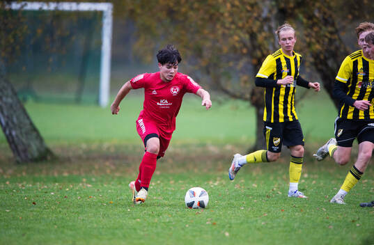  i matchen i U19 mellan IFK Hässleholm och Linero IF i Hässleholm 13 oktober 2024.