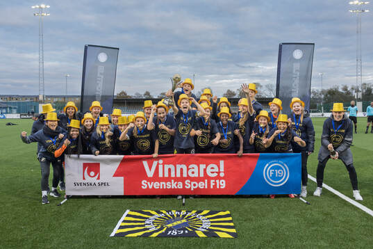 AIK F19 svenska mästare 2024